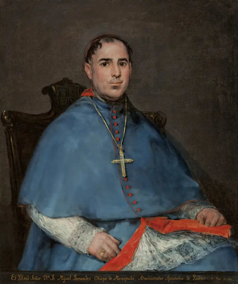 Frère Miguel Fernández Flores - Francisco de Goya image 1 reproduction de peinture à l’huile