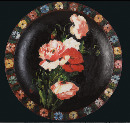 Plateau aux coquelicots - Frida Kahlo