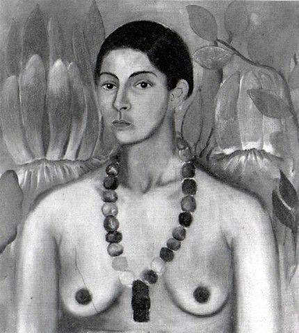 Femme indienne nue — Frida Kahlo, 1929