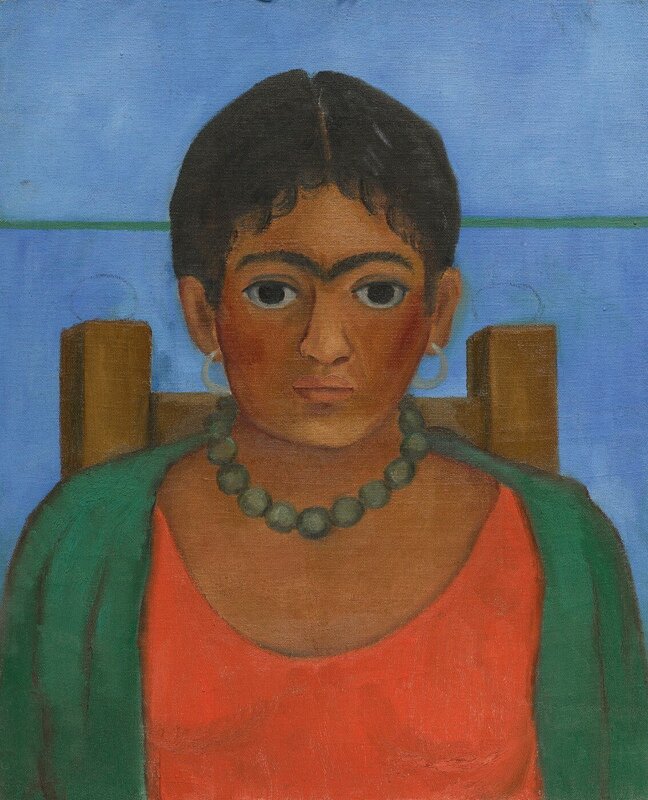 Fillette au collier - Frida Kahlo