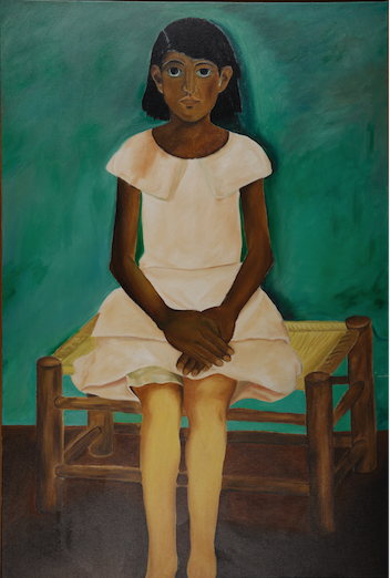 Portrait d’une fillette - Frida Kahlo