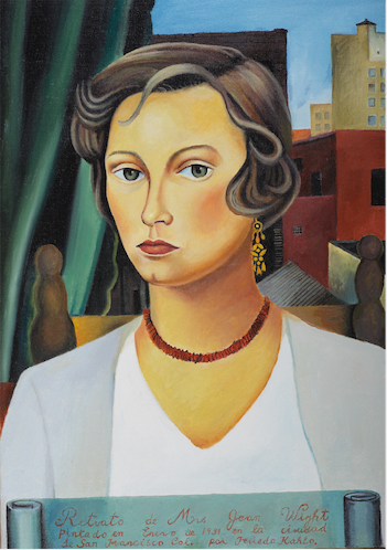 Portrait de Mme Jean Wight - Frida Kahlo