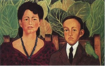 Portrait d’Alicia et Eduardo Safa - Frida Kahlo