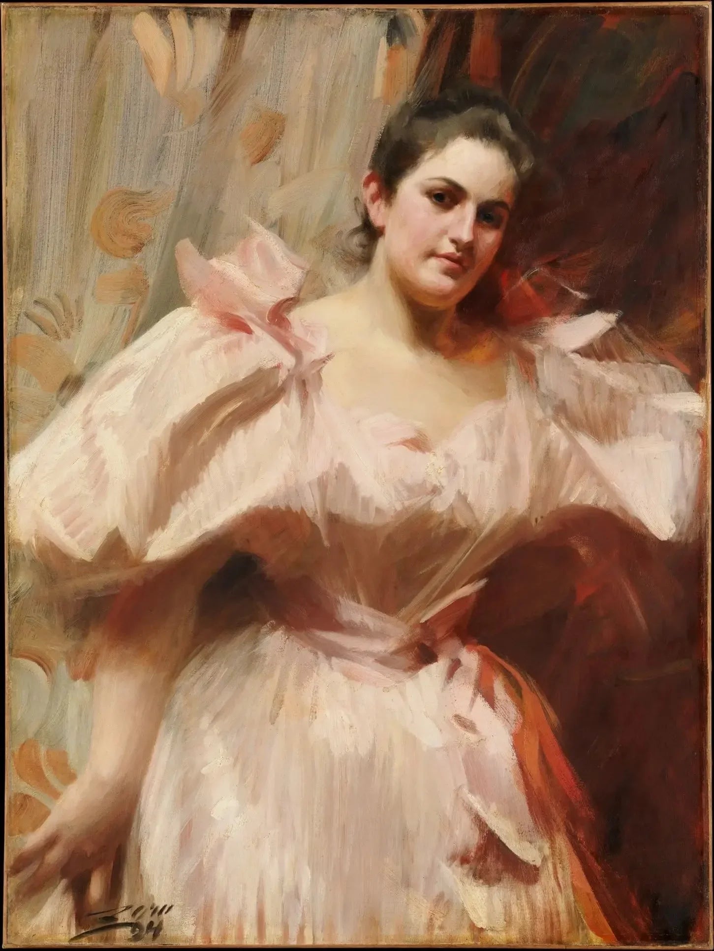 Frieda Schiff - Anders Zorn image 1 reproduction d’œuvre d’art à l’huile