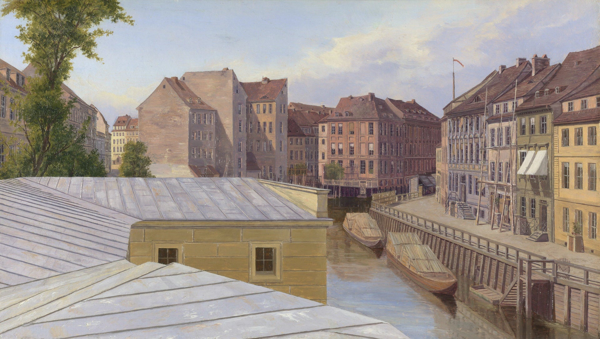 Le Friedrichsgracht, Berlin - Eduard Gaertner