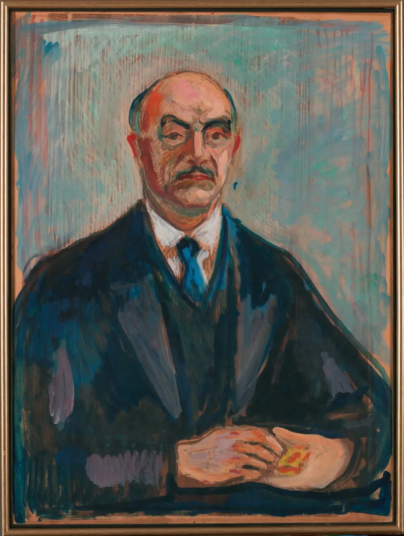 Fritz H. Frølich - Edvard Munch image 1 reproduction de peinture à l’huile