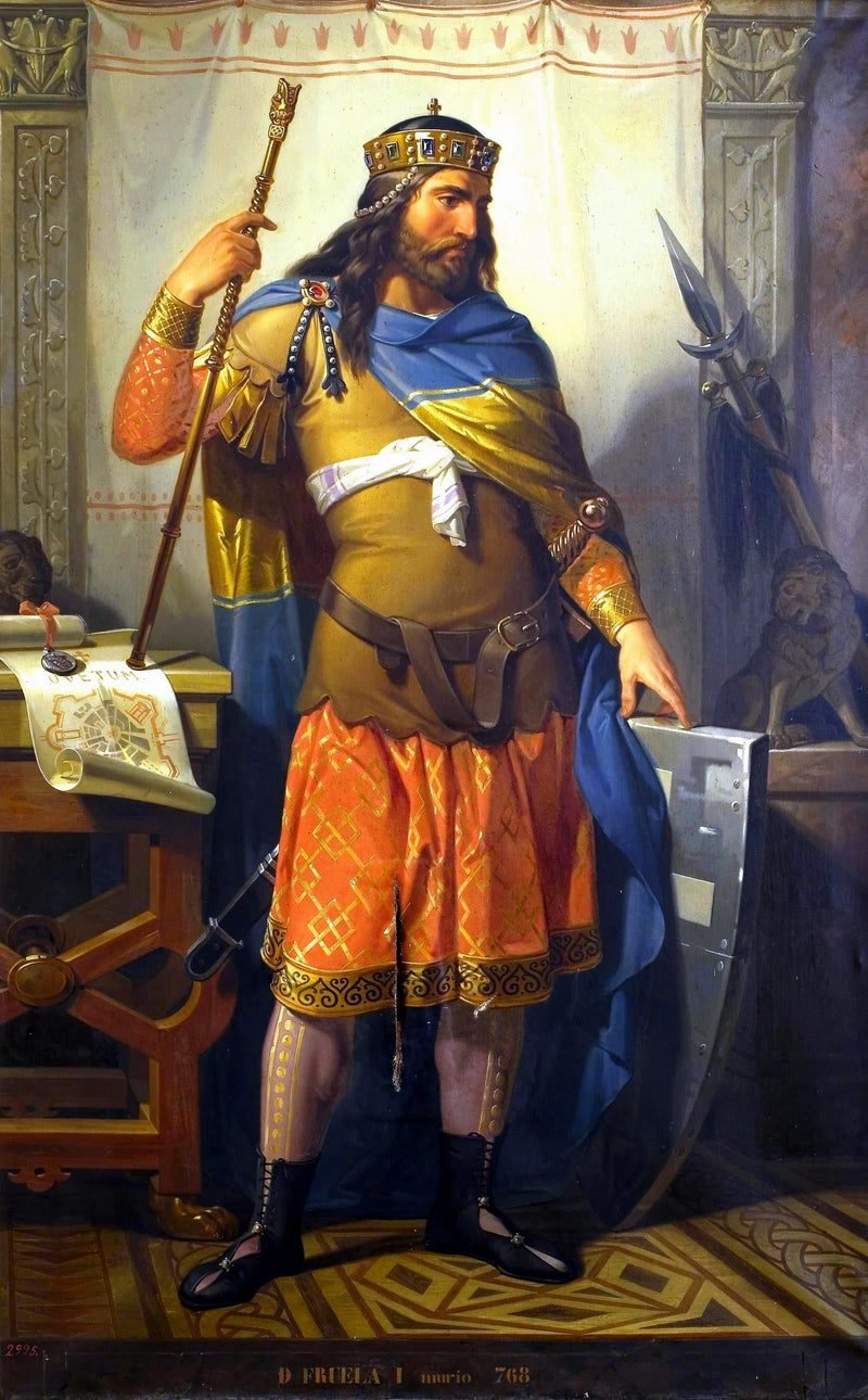 Fruela I - Bernardino Montañés