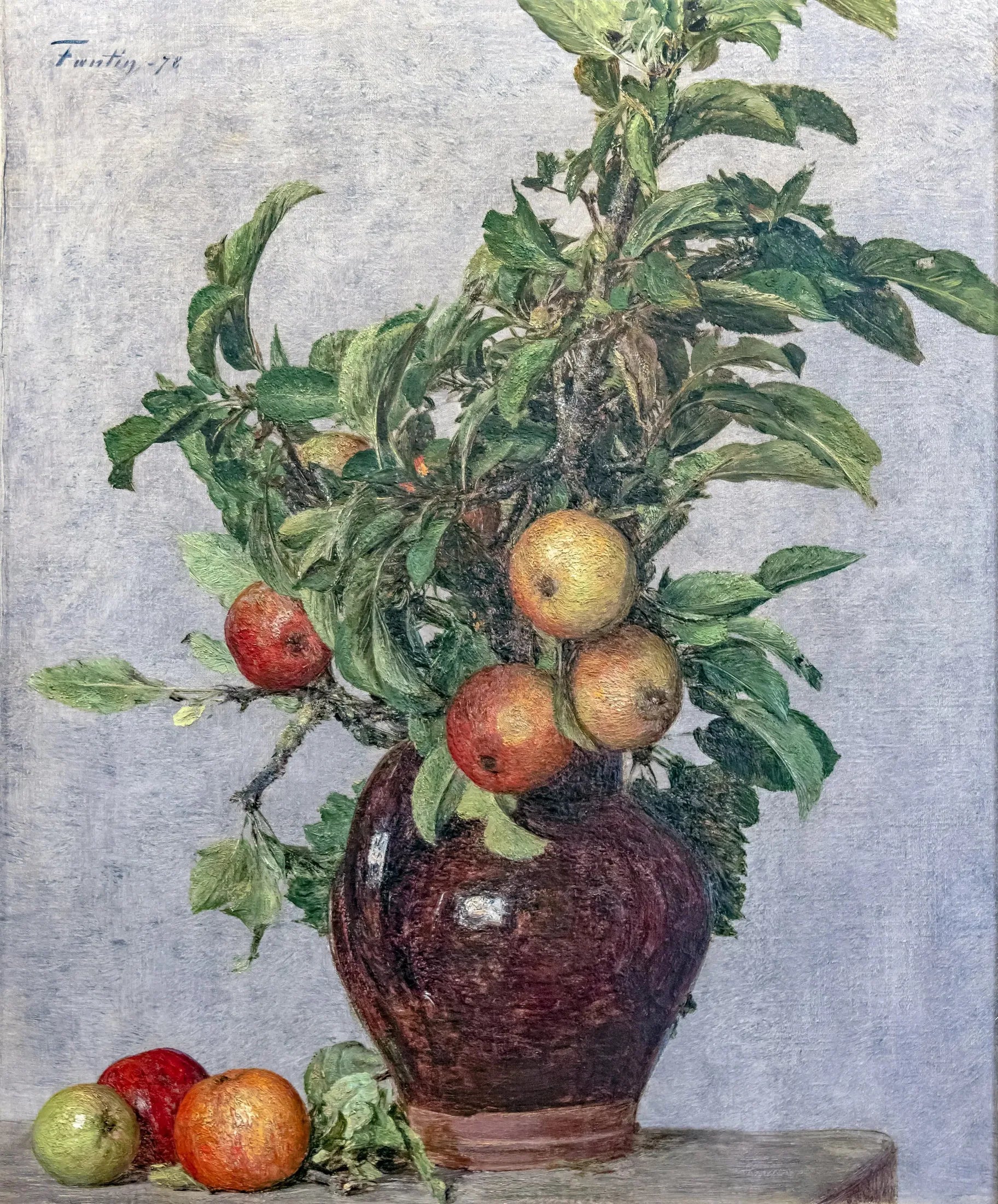 Fruits - Henri Fantin-Latour image 1 reproduction de peinture à l’huile