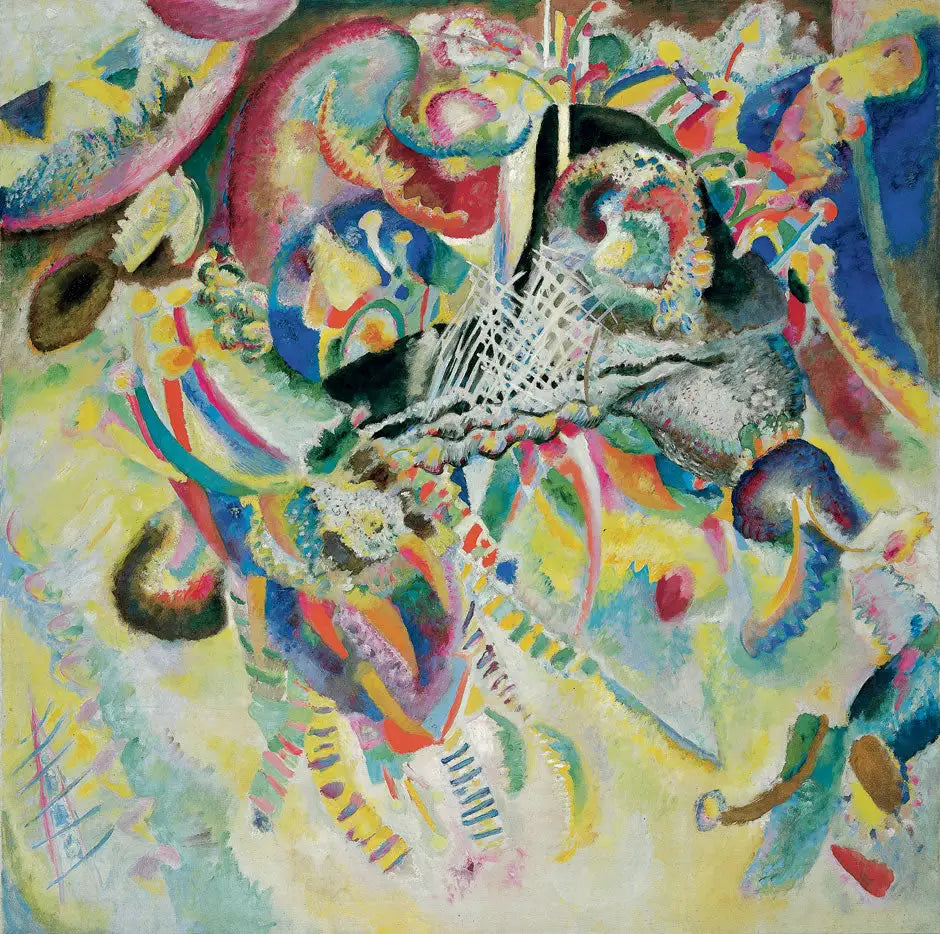 Fugue - Vassily Kandinsky image 1 copie de tableau peinte à la main