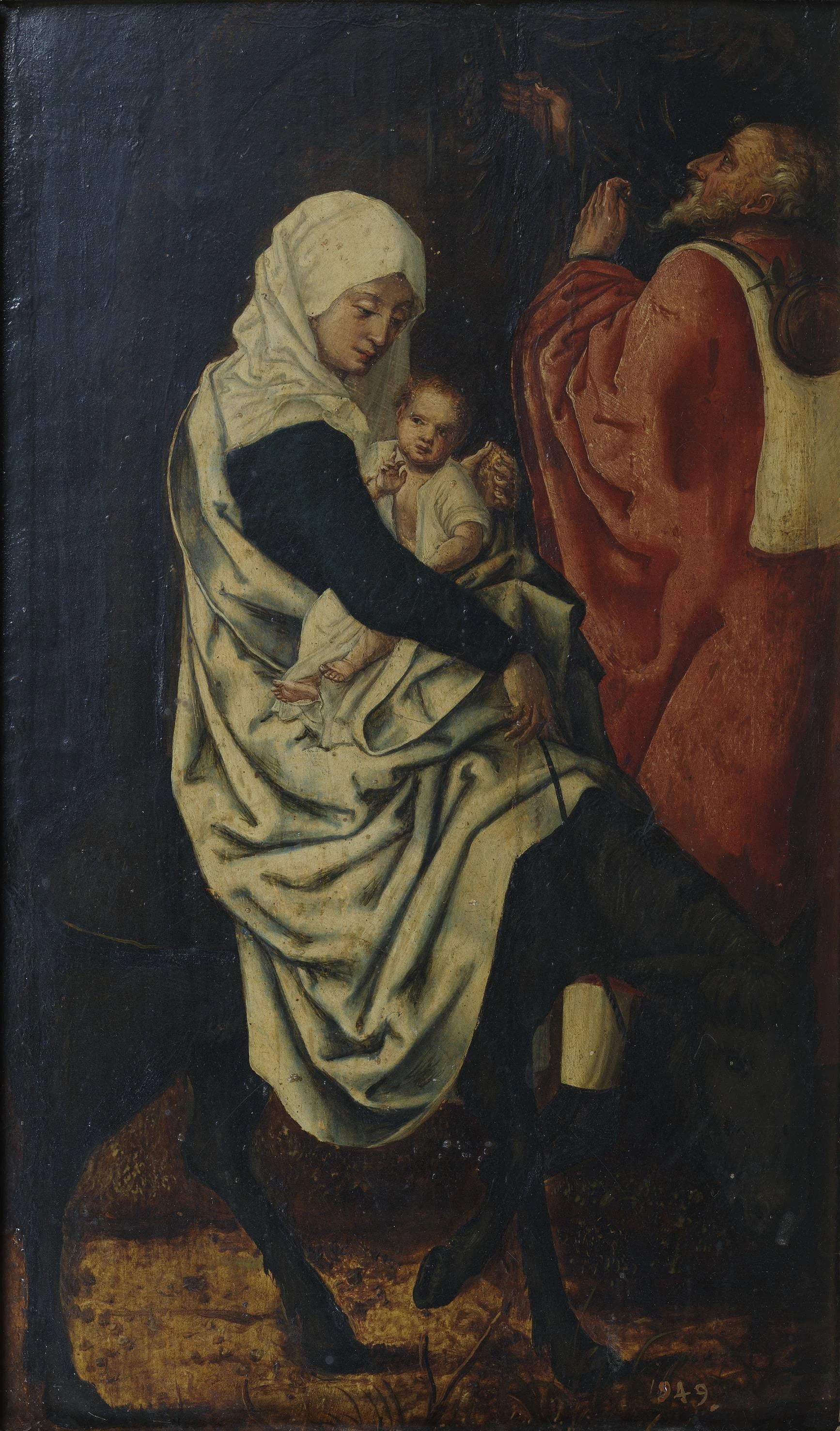 La Fuite en Egypte - Pieter Coecke van Aelst