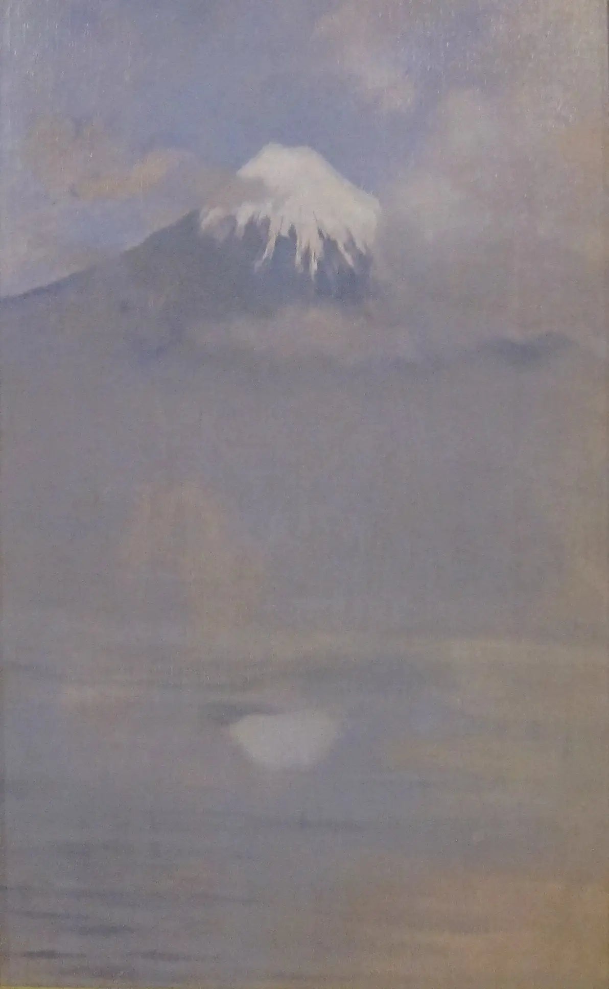 Fujiyama - John Henry Twachtman image 1 reproduction artisanale de tableau