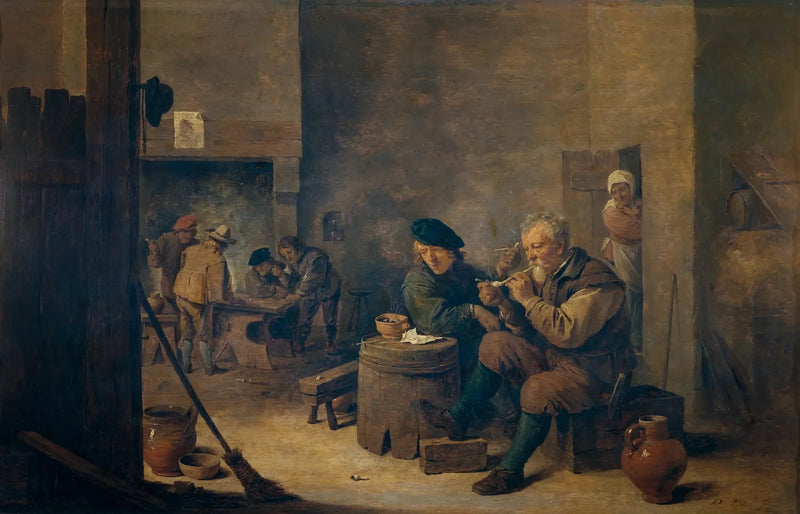 Fumadores - David Teniers le Jeune