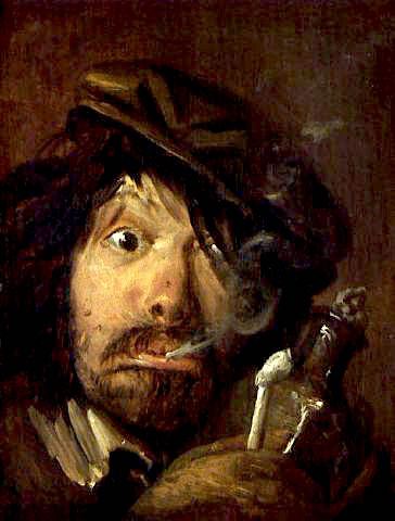 Fumeur - Adriaen Brouwer image 1 tableau peint à l’huile sur toile