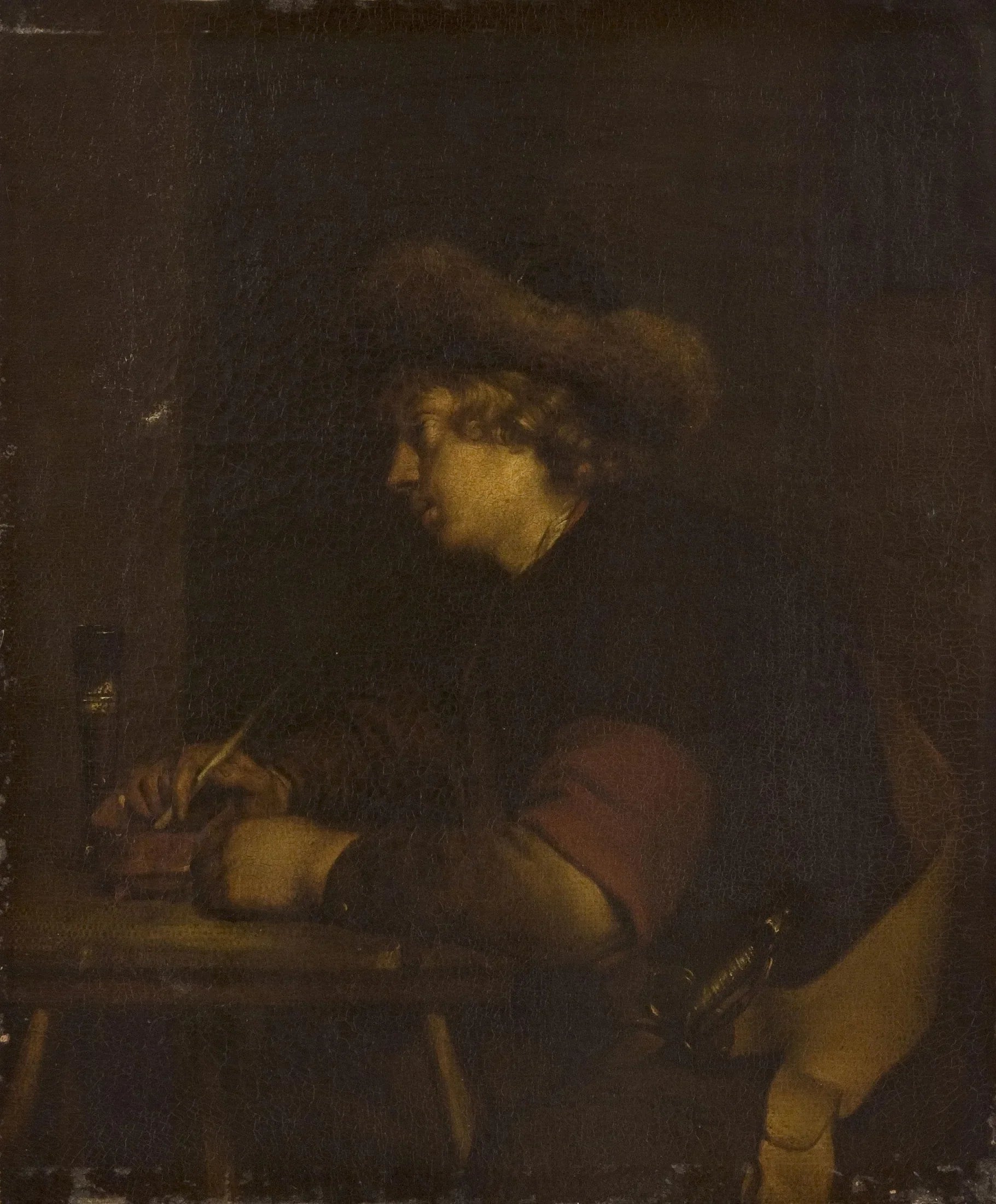 Fumeur - Gerard ter Borch image 1 tableau peint à l’huile sur toile