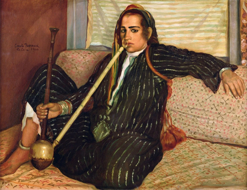 Fumeuse de haschisch - Émile Bernard