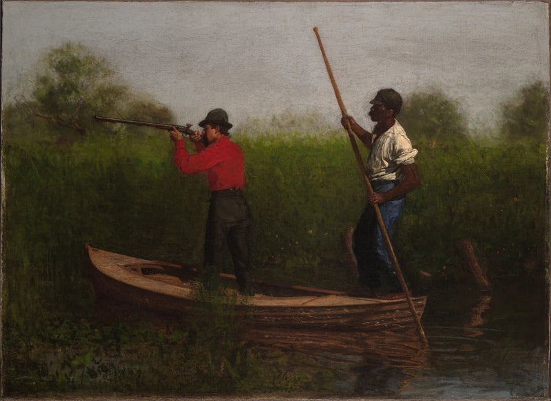 Fusillade ferroviaire sur le Delaware - Thomas Eakins
