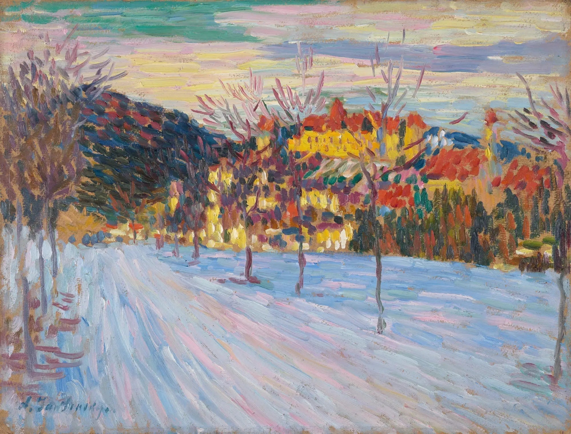 Füssen - Alexej von Jawlensky image 1 tableau peint à l’huile sur toile