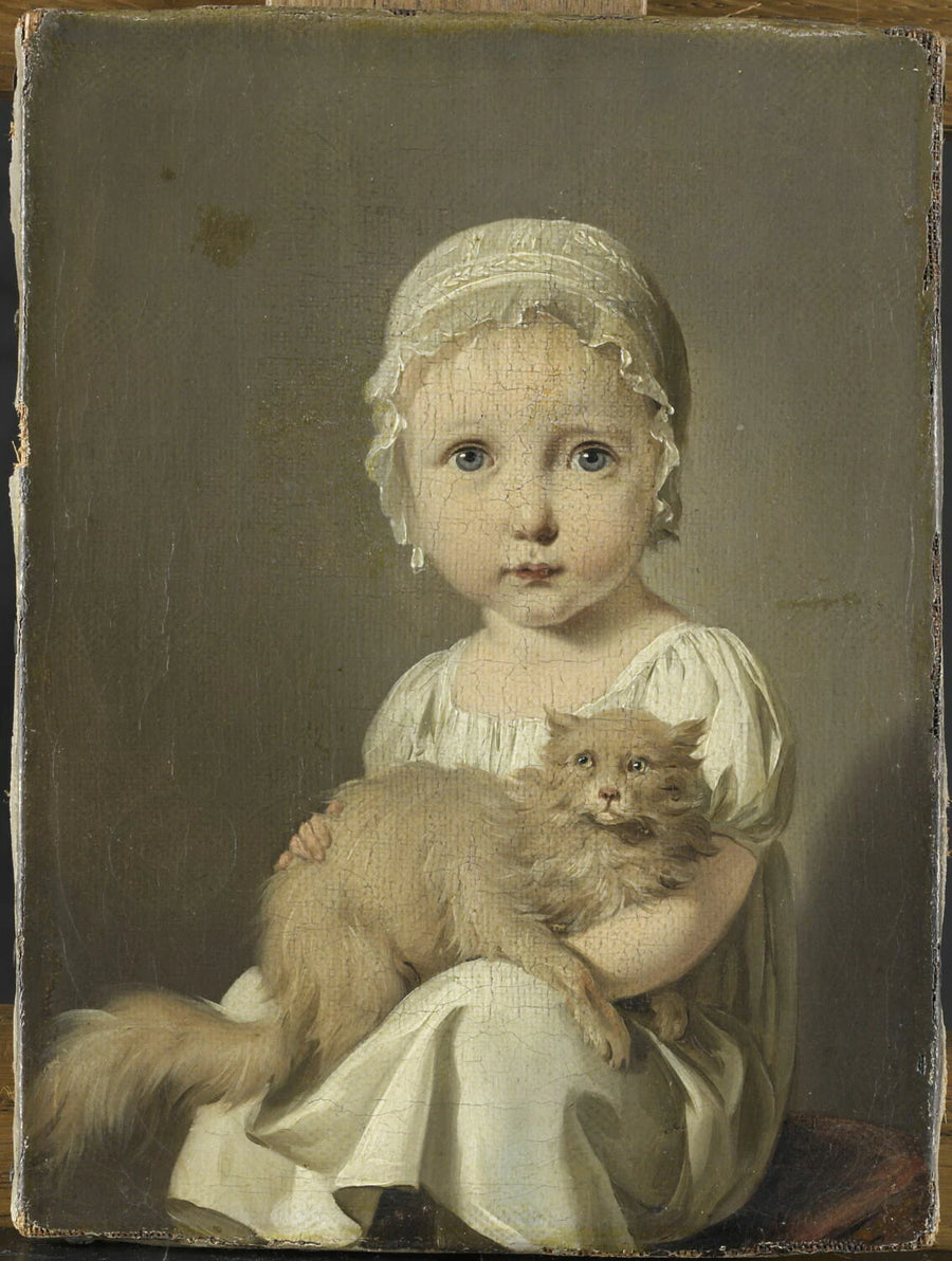 Gabrielle Arnault enfant (1811-1872), fille de l'écrivain Antoine Vincent Arnault, plus tard Mme Donat d'Ariès - Louis Léopold Boilly