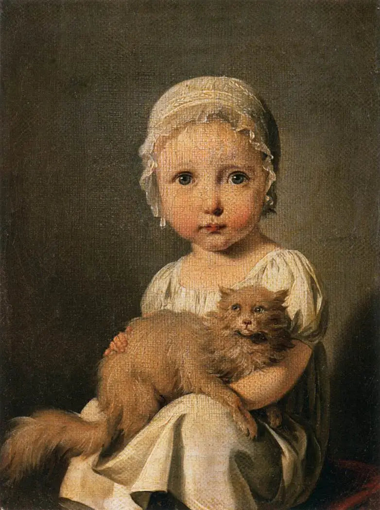 Gabrielle Arnault - Louis-Léopold Boilly image 1 reproduction réalisée par Alpha Reproduction