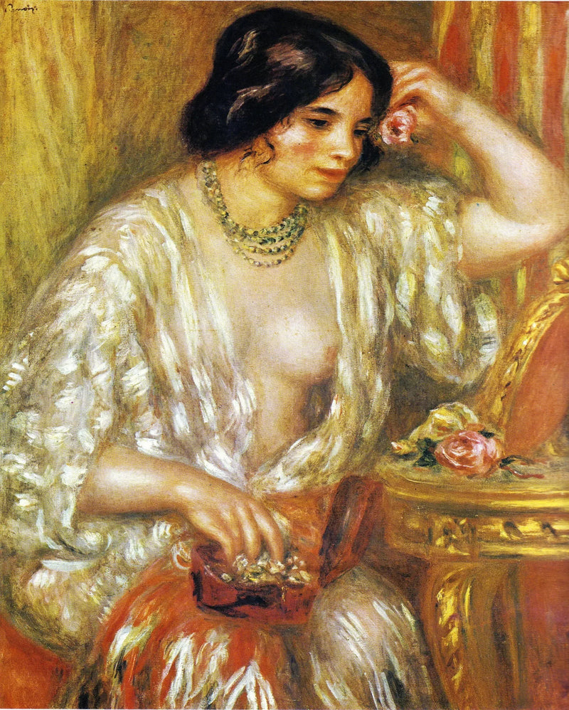 Gabrielle aux Bijoux - Pierre-Auguste Renoir