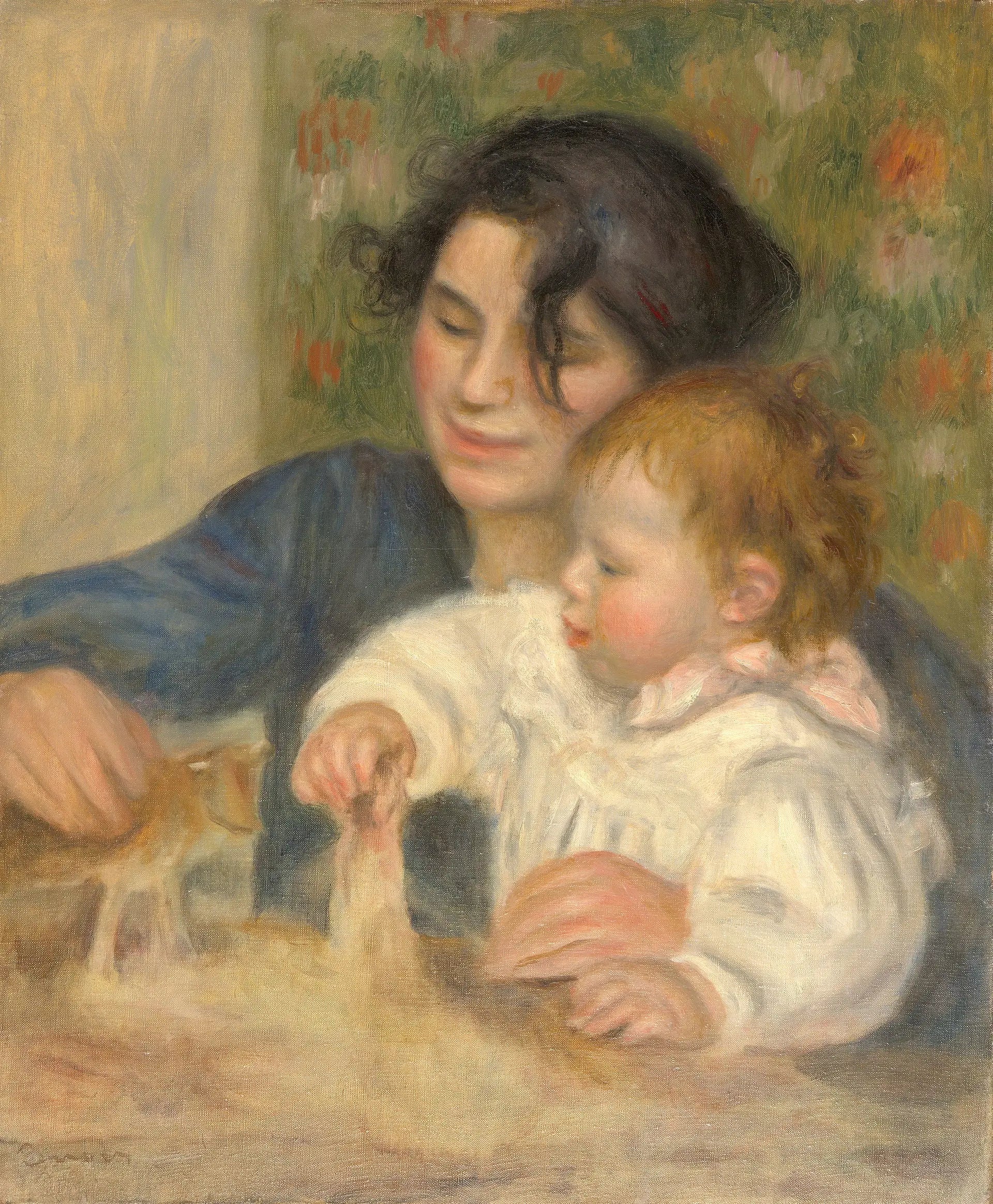 Gabrielle et Jean - Pierre-Auguste Renoir image 1 tableau peint à l’huile sur toile