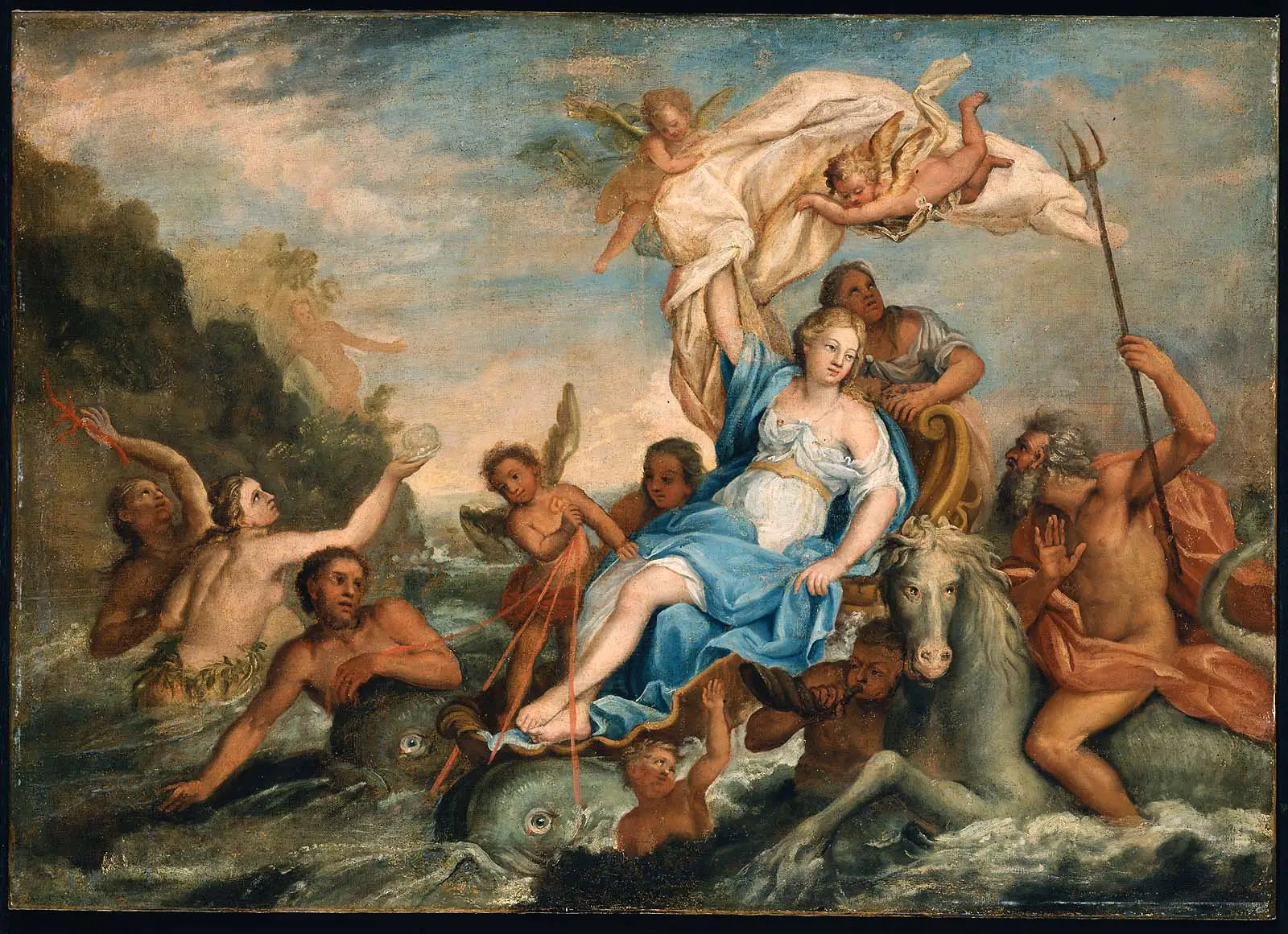 Galatée - John Singleton Copley image 1 reproduction de peinture à l’huile