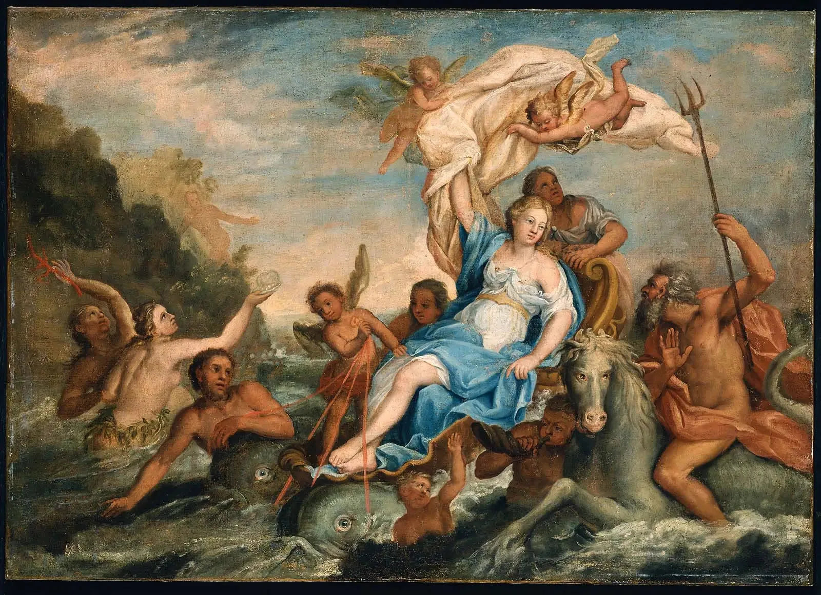 Galatée - John Singleton Copley image 1 reproduction de peinture à l’huile