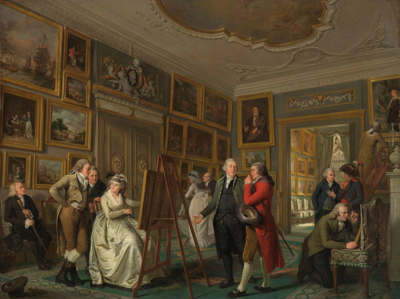 La galerie d'art de Jan Gildemeester Jansz. - Adriaan de Lelie