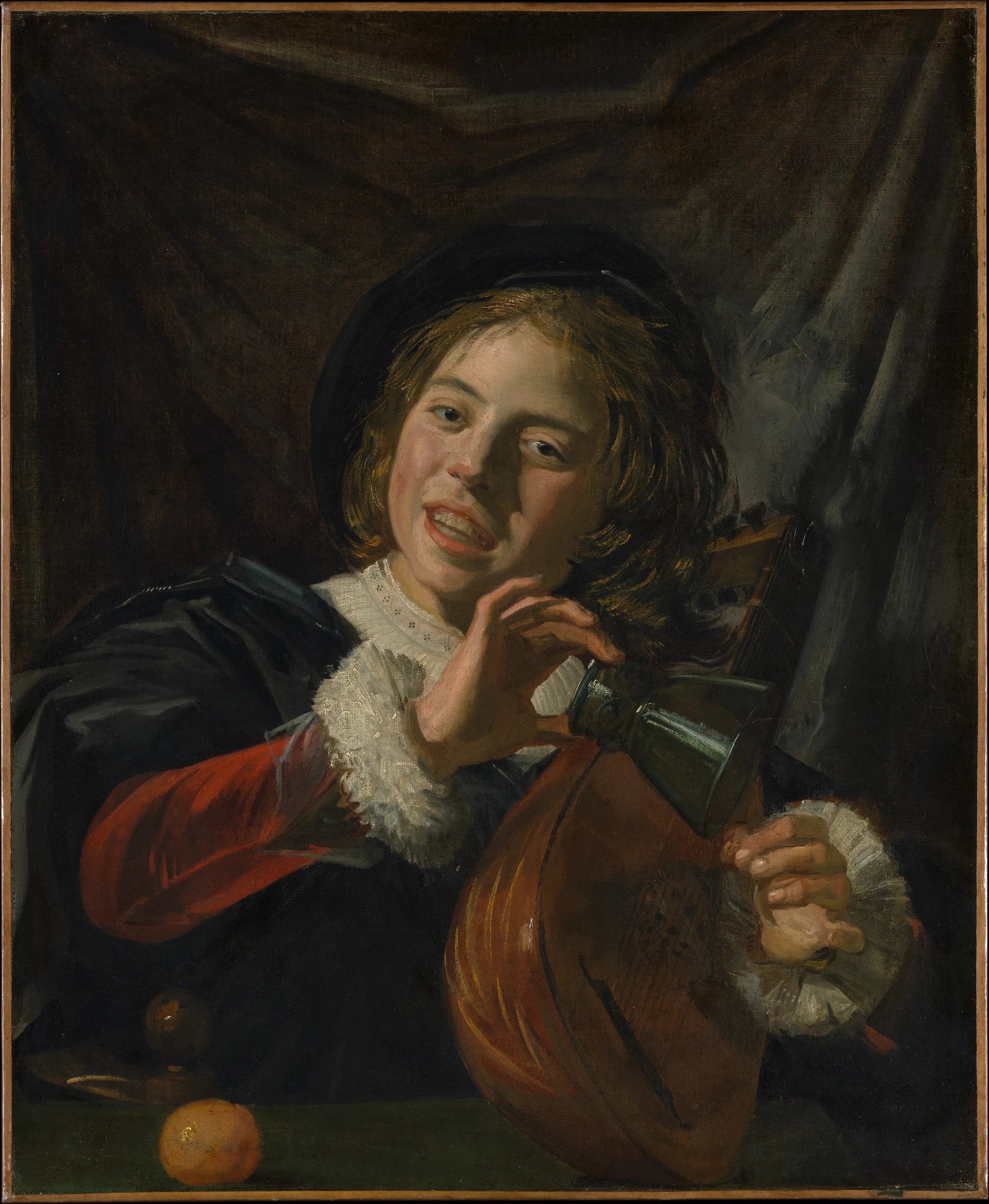 Garçon au luth - Frans Hals