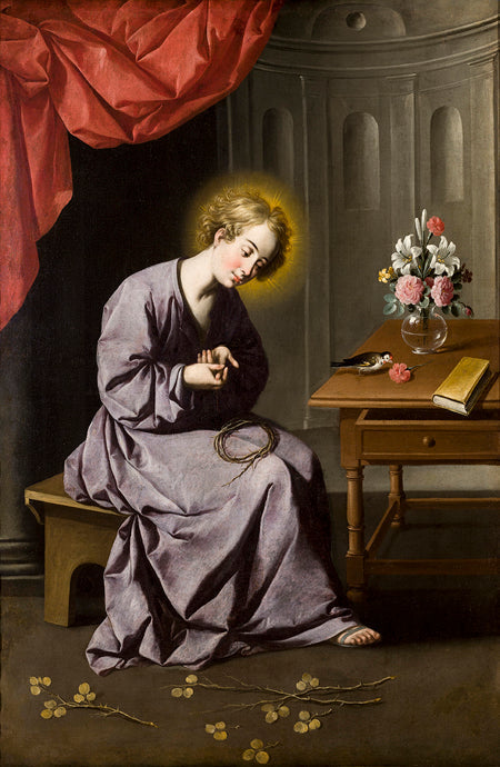 Garçon avec une épine - Francisco de Zurbarán image 1 reproduction de peinture à l’huile