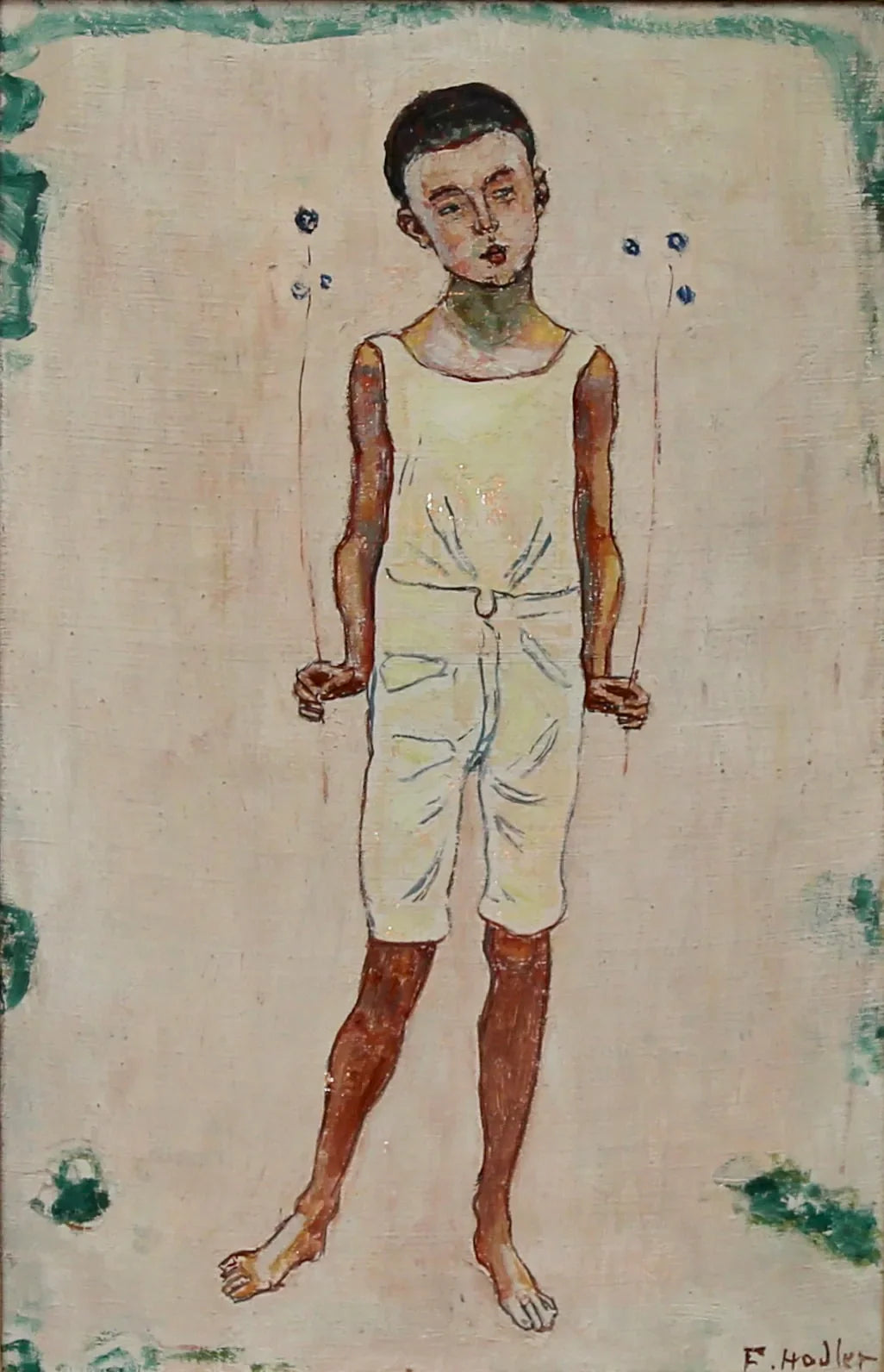 Garçon enchanté - Ferdinand Hodler image 1 tableau peint à l’huile sur toile
