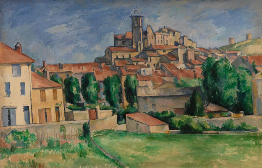 Gardanne (vue horizontale). - Paul Cézanne