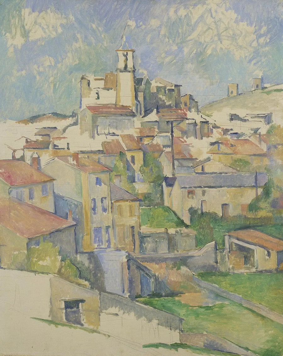 Gardanne (vue verticale) - Paul Cézanne