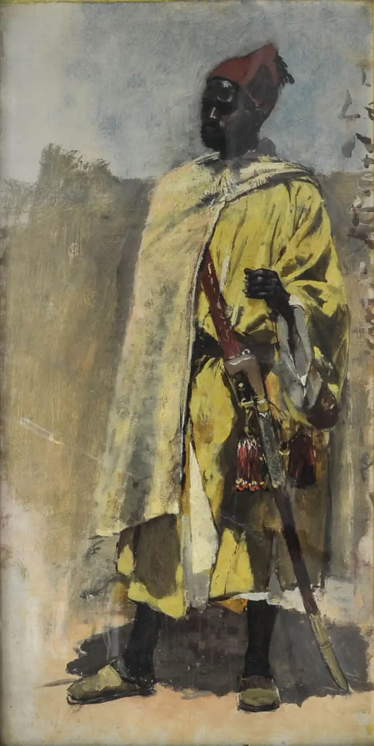 Garde maure - Edwin Lord Weeks image 1 reproduction de peinture à l’huile