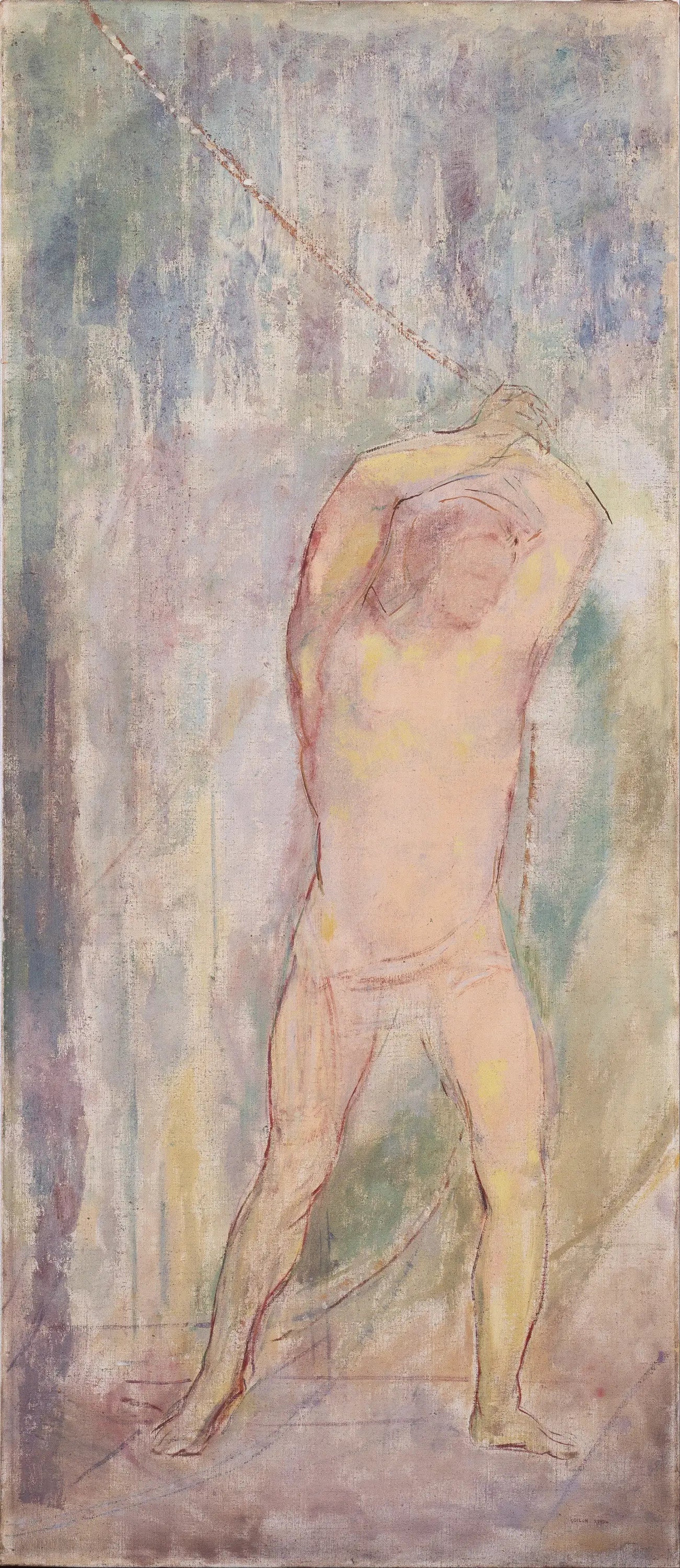 Gardien du clocher - Odilon Redon image 1 tableau peint à l’huile sur toile