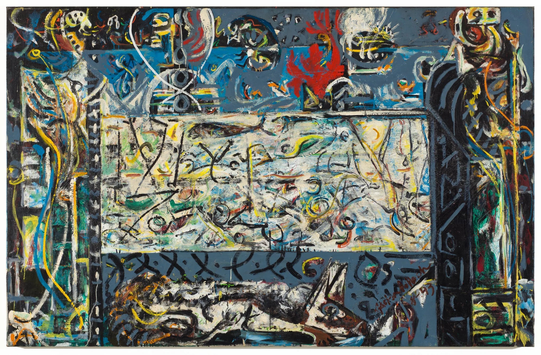 Gardiens du Secret - Jackson Pollock image 1 tableau peint à l’huile sur toile