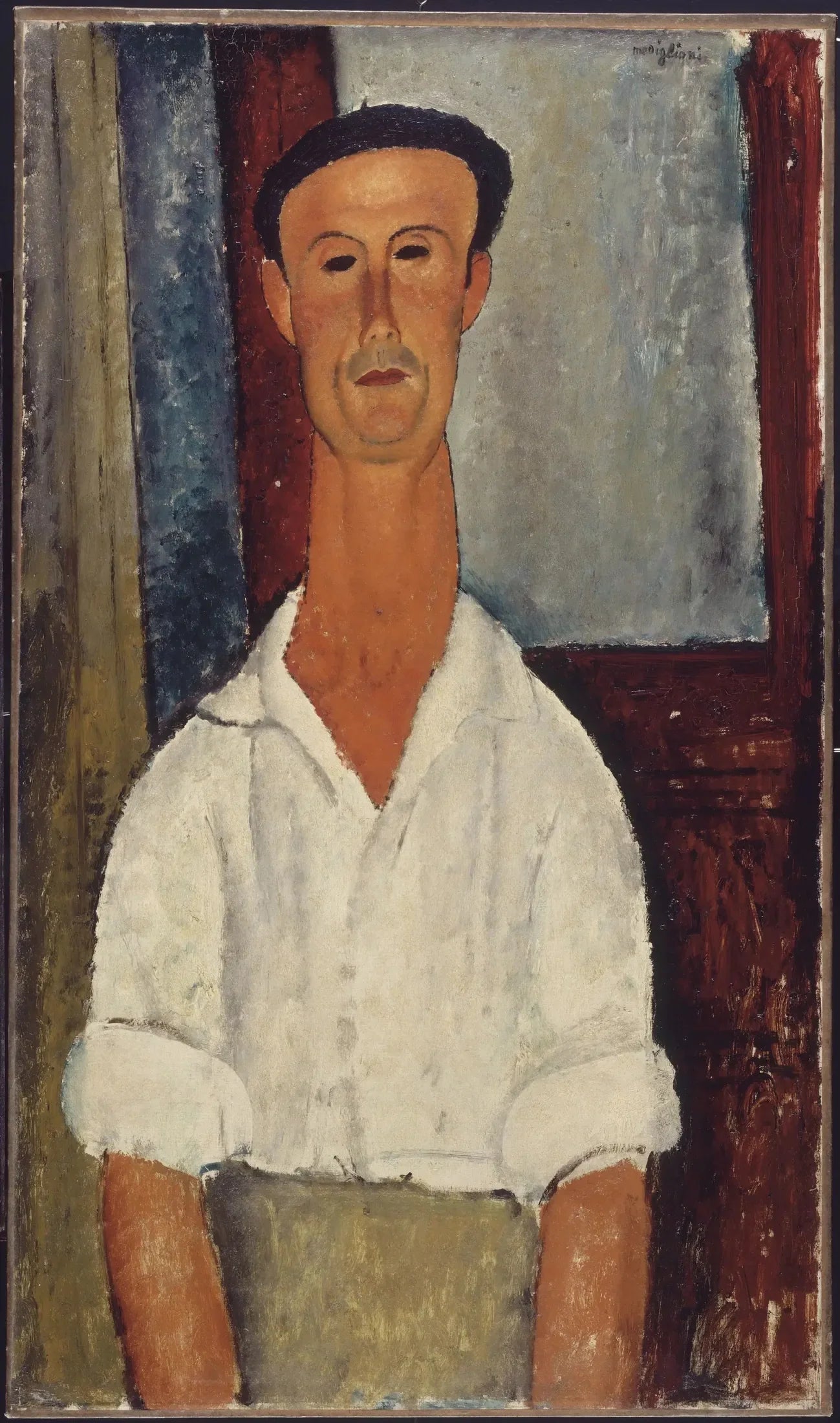 Gaston Modot - Amedeo Modigliani image 1 reproduction artisanale de tableau