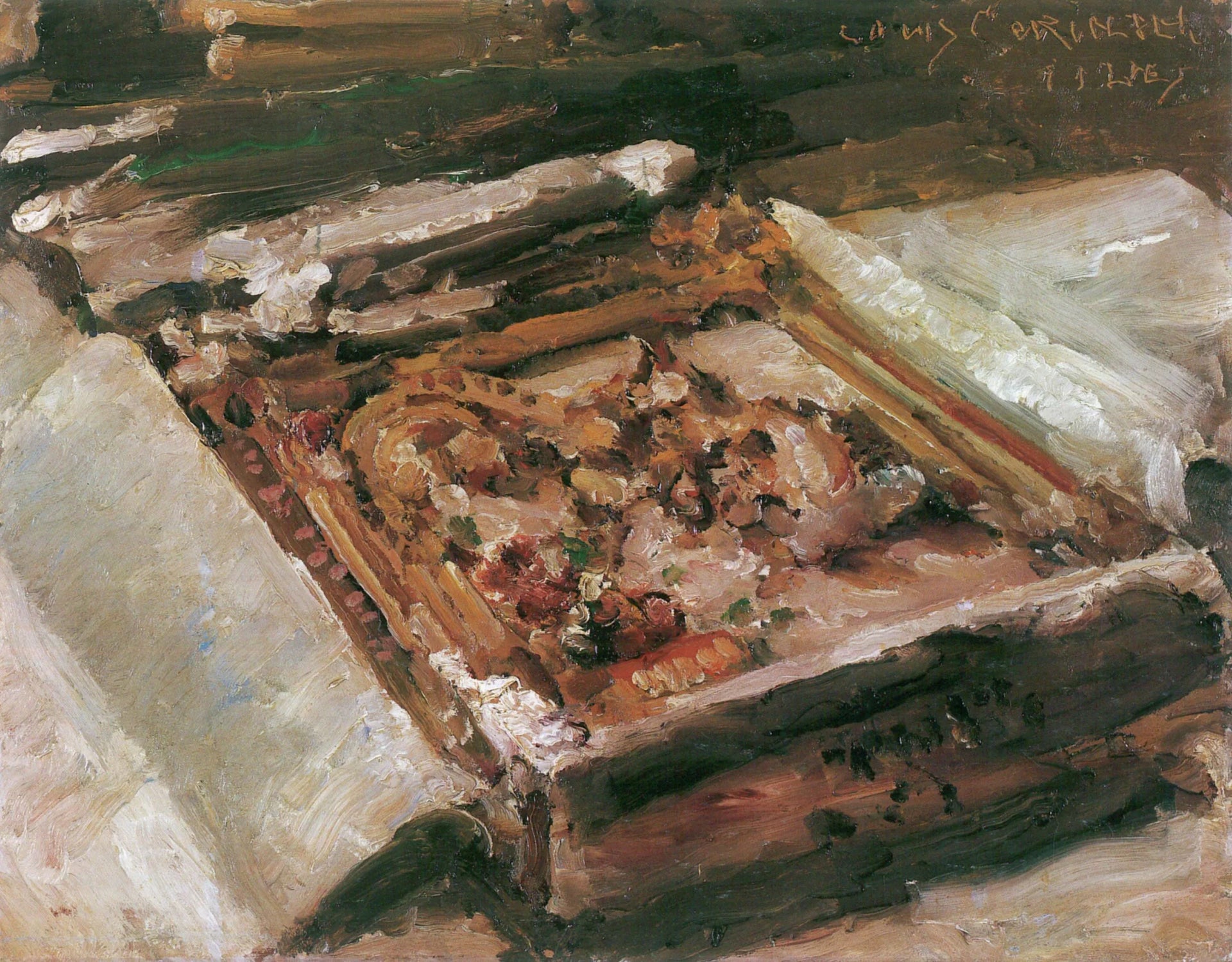 Gâteau au massepain de Königsberg - Lovis Corinth image 1 tableau peint à l’huile sur toile