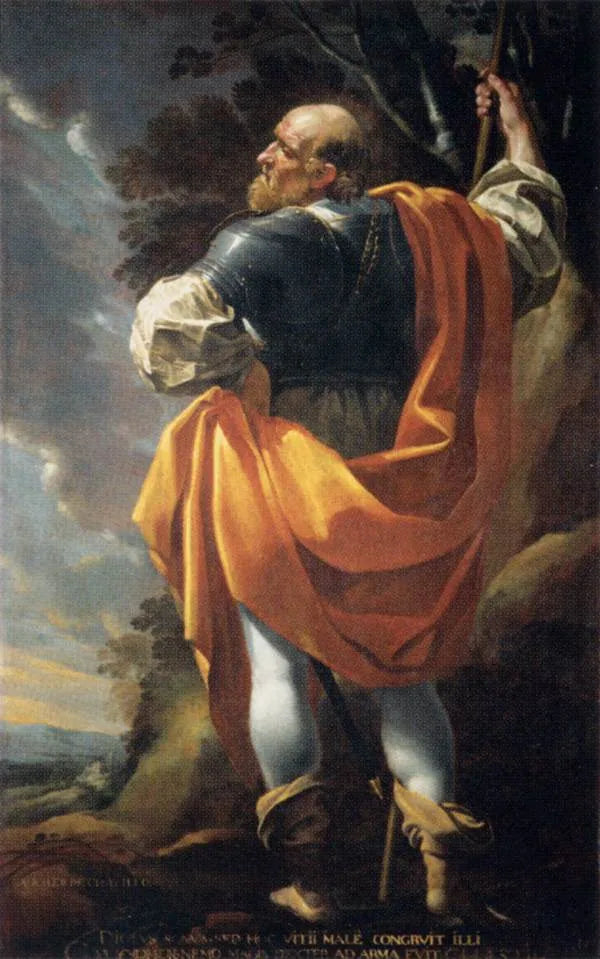 Gaucher de Châtillon - Simon Vouet image 1 copie de tableau peinte à la main