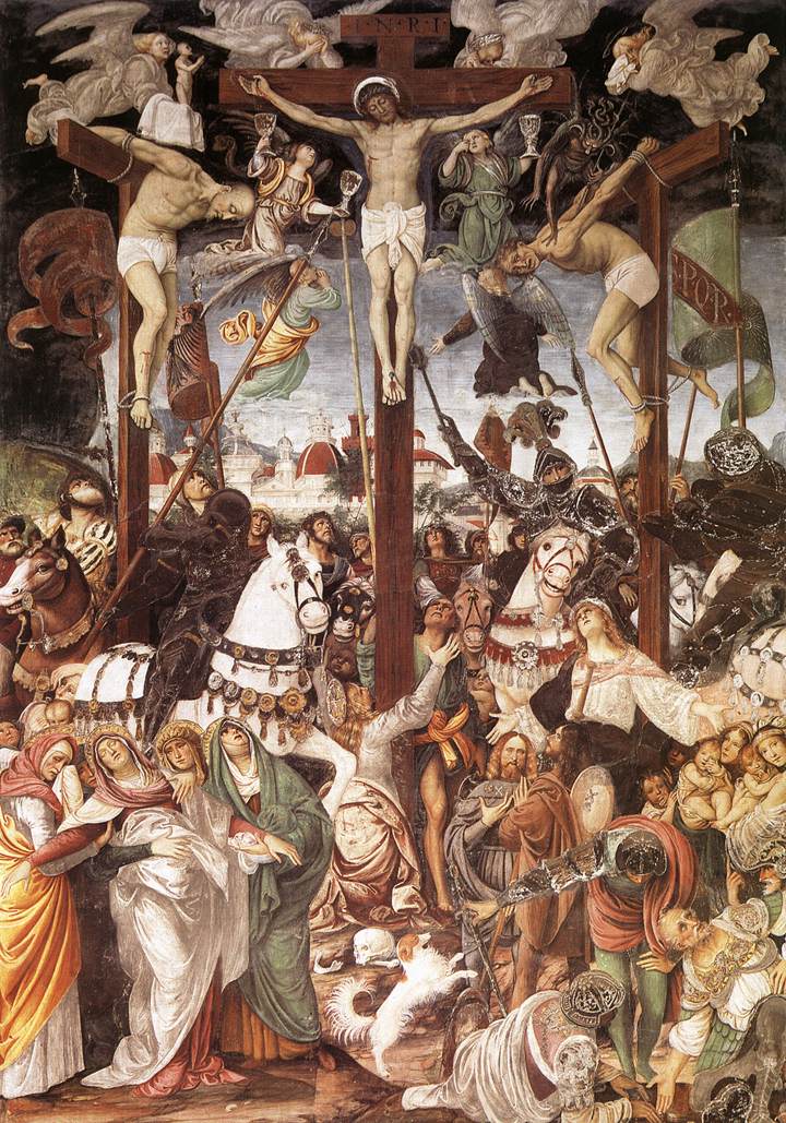 La Crucifixion - Gaudenzio Ferrari