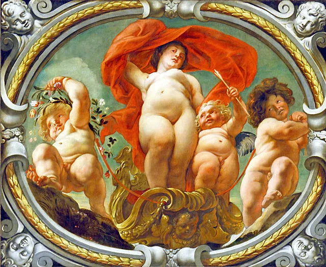 Gémeaux - Jacob Jordaens image 1 reproduction de peinture à l’huile