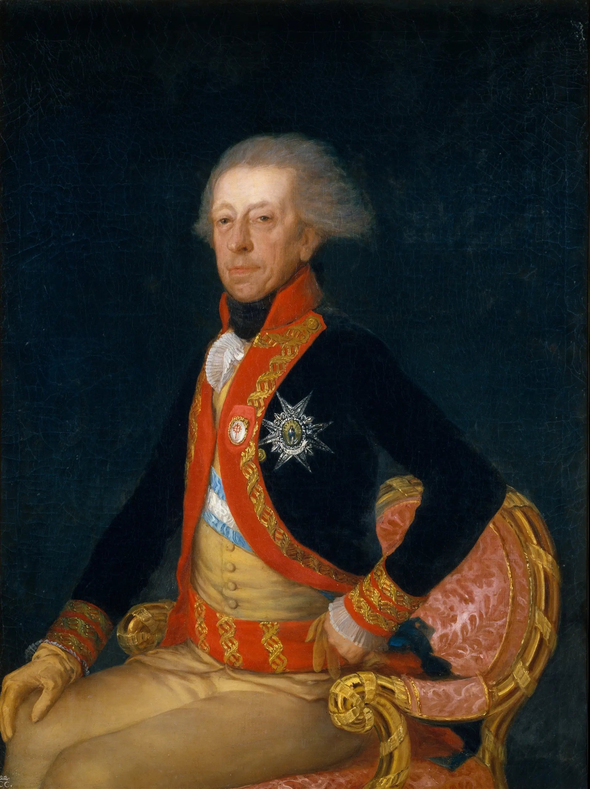 Général Antonio Ricardos - Francisco de Goya image 1 copie peinte à la main à l’huile