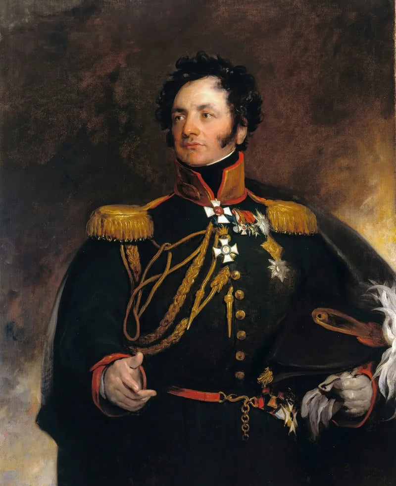 Général Théodore Petrovitch Ouvarov (1773/4-1824) - Thomas Lawrence