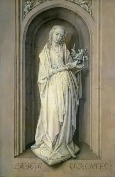 Geneviève - Hugo van der Goes image 1 reproduction de peinture à l’huile