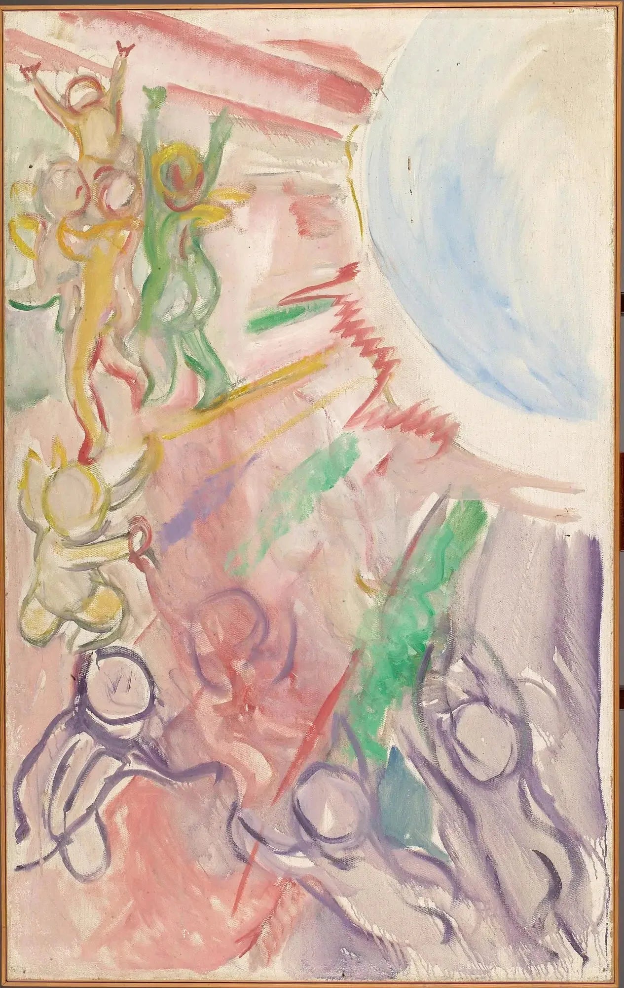 Génies dans les rayons du soleil - Edvard Munch image 1 reproduction d’œuvre d’art à l’huile
