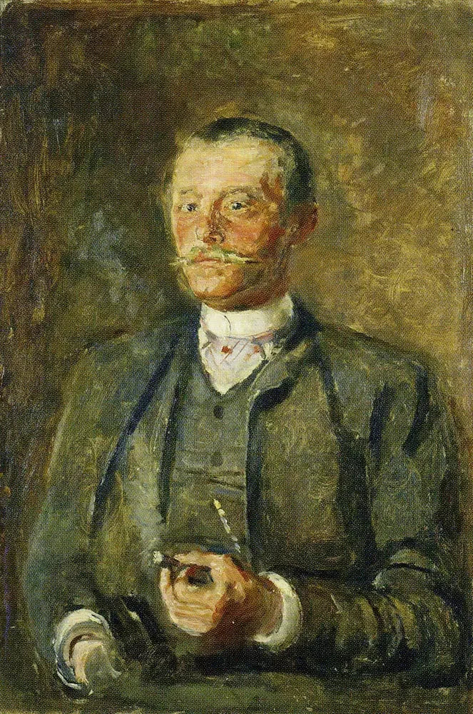 Georg Stang - Edvard Munch image 1 copie peinte à la main à l’huile