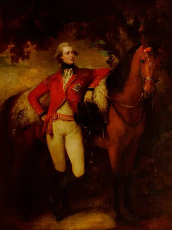 George (1762–1830), prince de Galles, futur George IV - Thomas Gainsborough image 1 reproduction de peinture à l’huile