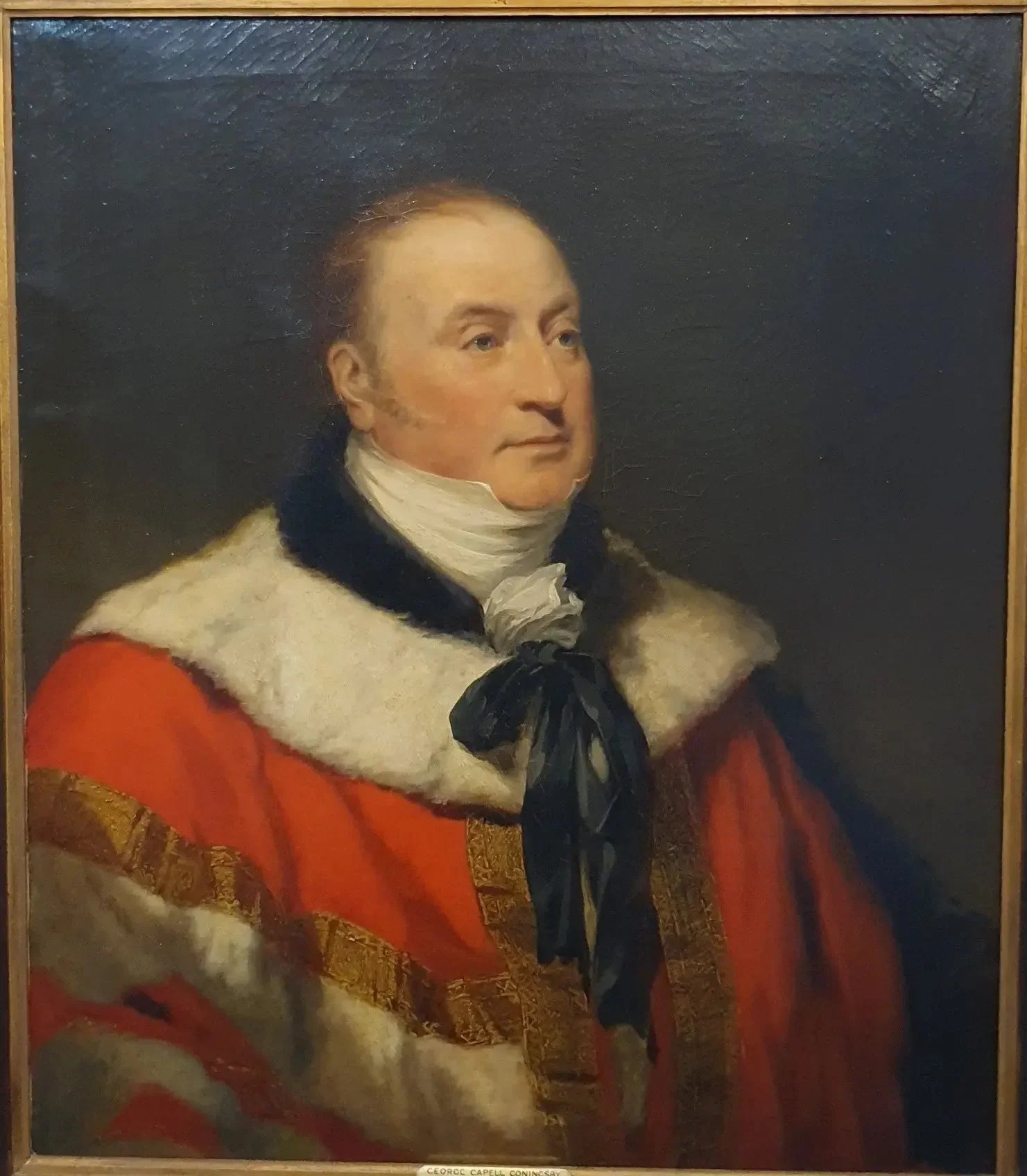 George Capel Coningsby (1757–1839), 5e comte d'Essex - Thomas Lawrence image 1 copie peinte à la main à l’huile