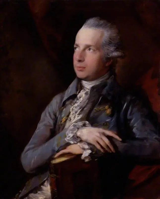 George Colman l'Ancien - Thomas Gainsborough image 1 reproduction artisanale de tableau