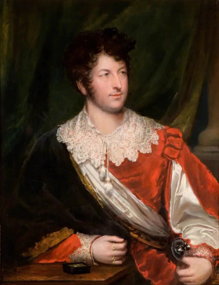 George Ferrers Townshend (1778–1855), 3e marquis Townshend - Thomas Lawrence image 1 copie de tableau peinte à la main